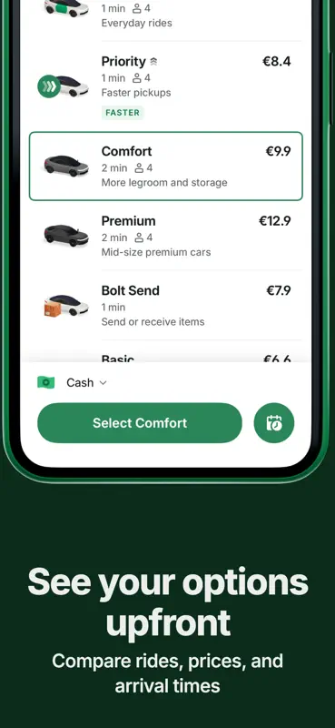 Bolt: Request a Ride screenshot 5 of 7