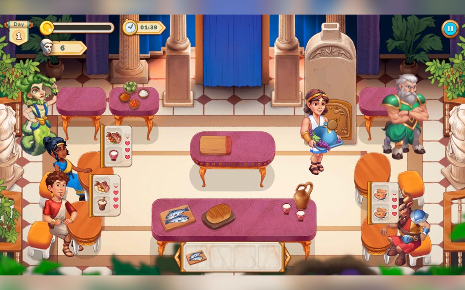 #8. Greek Kitchen Frenzy Dionysus (macOS) By: Duality Interactive