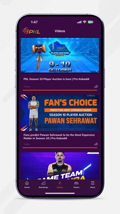 Pro Kabaddi Official App screenshot-5
