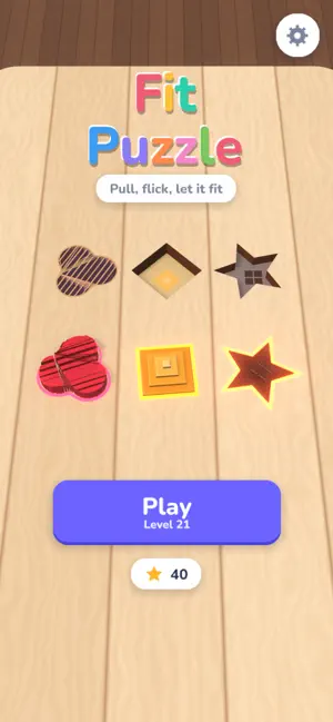 Fit Puzzle: Flick & Fit screenshot 1