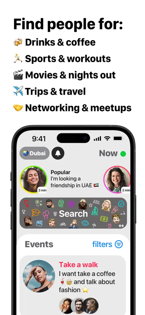 Invitor: Meet People IRL - Social Networking App | MWM