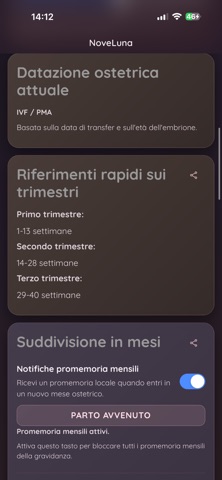 NoveLuna — 孕期助手 screenshot