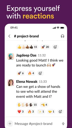 Slack iPhone Ekran Görüntüsü 5