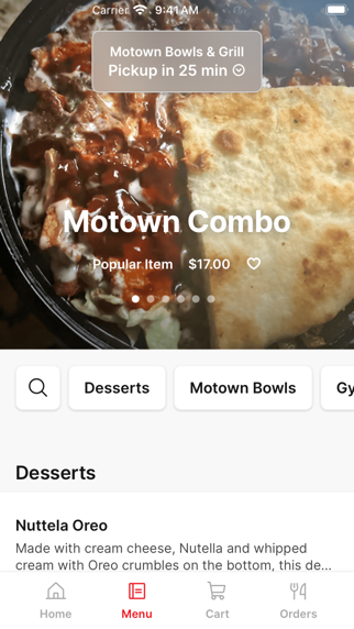 App screenshot