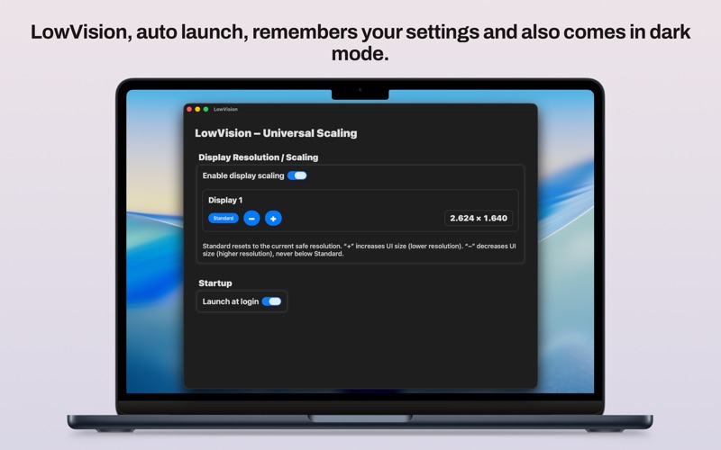 App screenshot