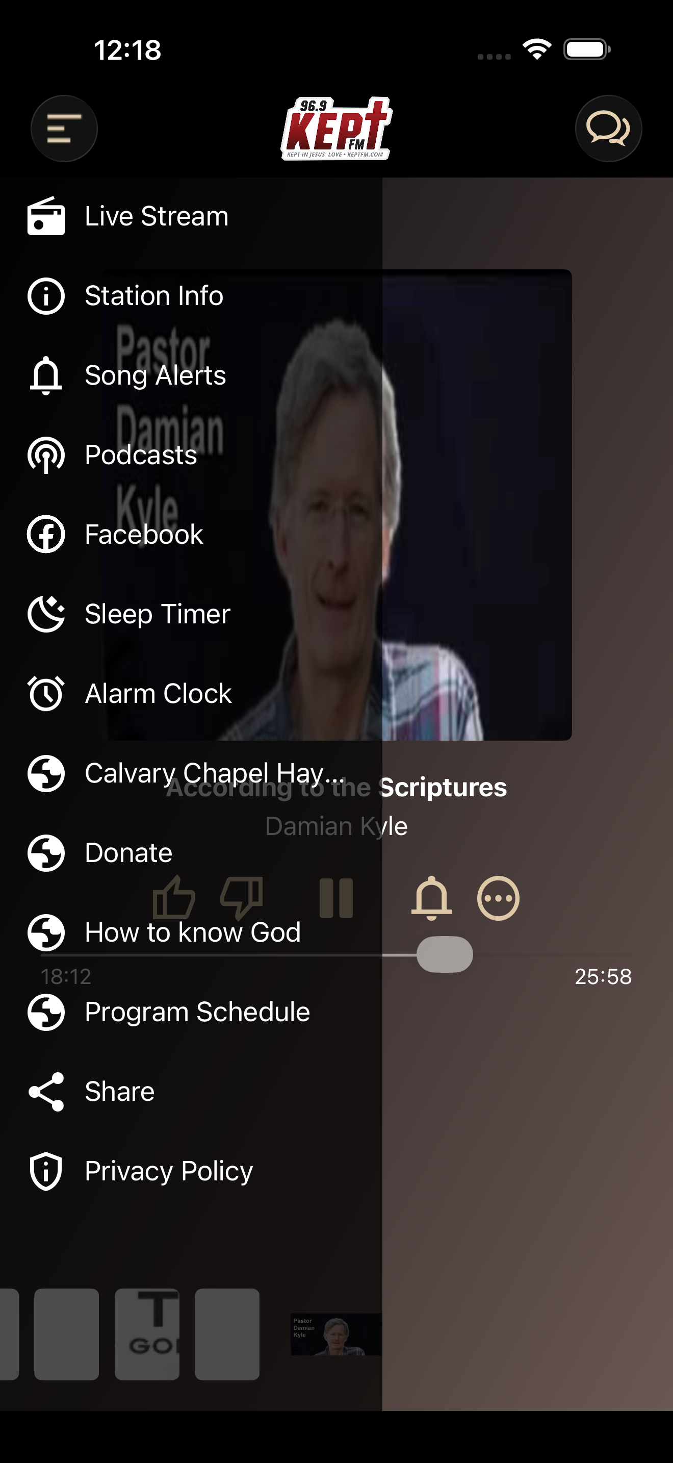 KEPT FM radio screenshot 2