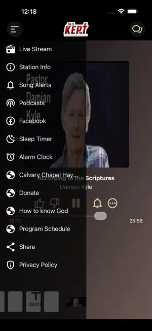 KEPT FM radio screenshot 2