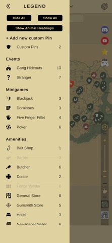 MapWizard: RDR2 Map & Tracker Screenshot 2 of 8