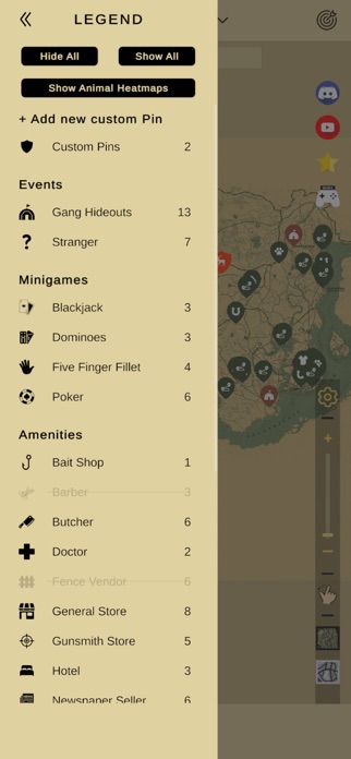 MapWizard: RDR2 Map & Tracker Screenshot 2 of 8