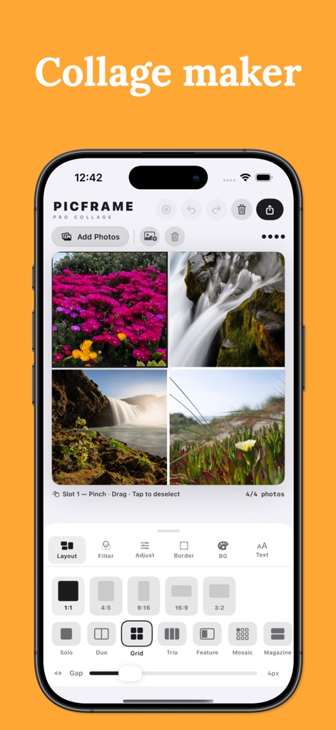Photo Collage Maker – Picframe - 写真／ビデオアプリ | MWM