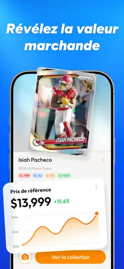 Capture d'écran de Scan Cartes Sport : SPcard sur iPhone 1