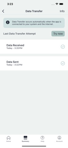 ASSURE patient application Screenshot 9 of 10