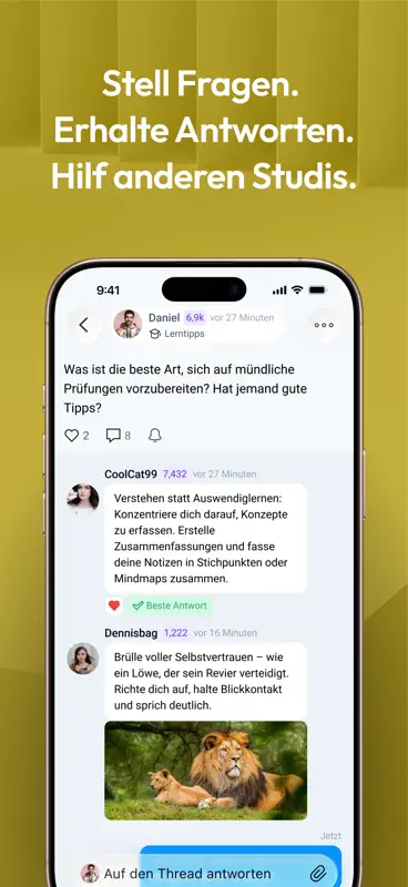 Studydrive: Uni Lernzettel, AI screenshot 7 of 8