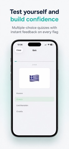 Learn World Flags iPhone screenshot