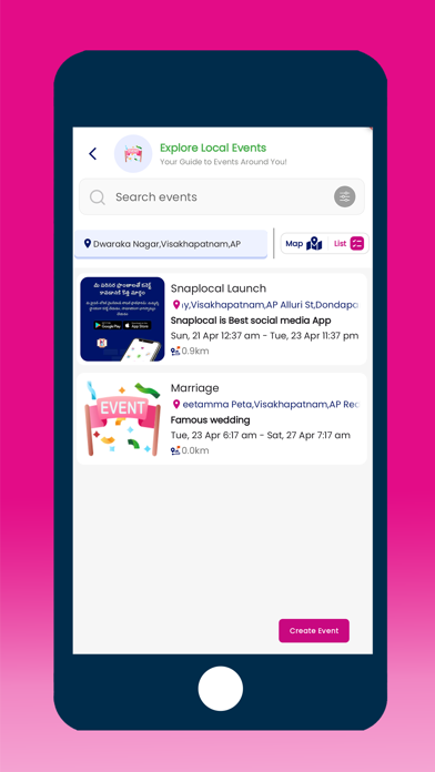 SnapLocal iPhone screenshot 8 - Social Networking app