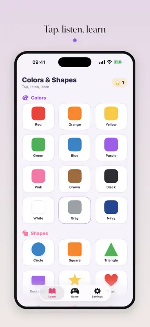 Colors & Shapes: Kids screenshot 3