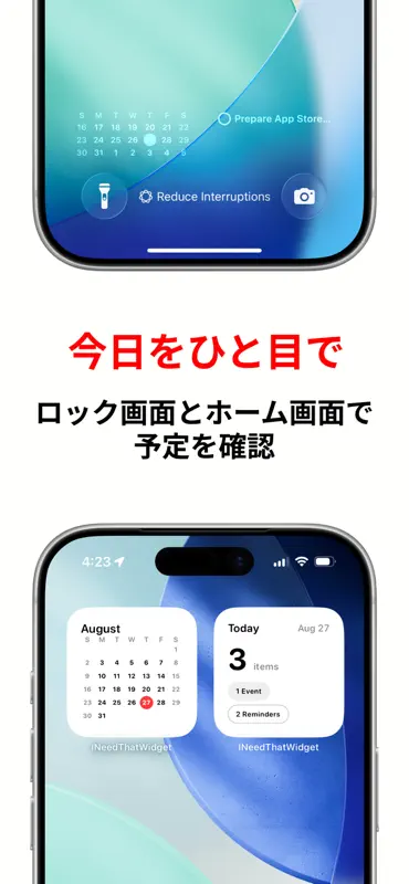 I Need That Widget: カレンダー screenshot 3 of 6