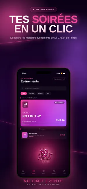 No Limit Events screenshot 1