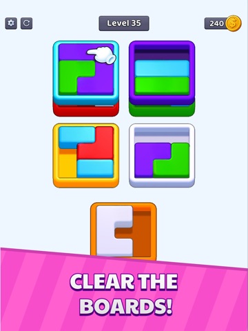 Block Layer Jam iPad screenshot