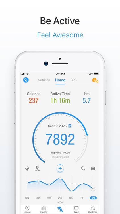 Pacer Pedometer: Step Tracker screenshot-0