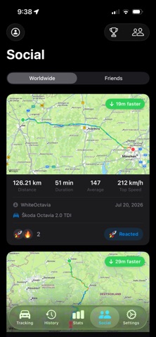 Speed-Tracker screenshot