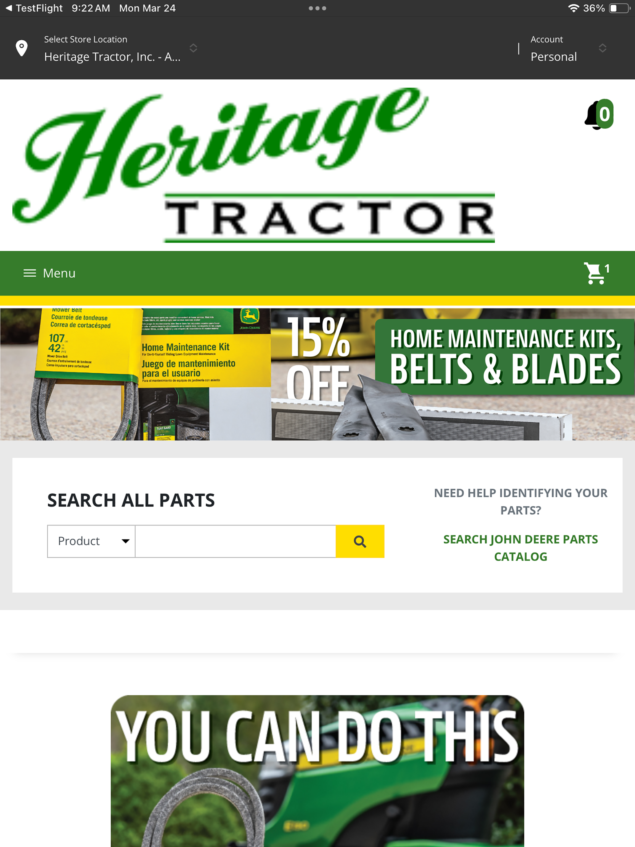 Heritage Virtual Parts Counter