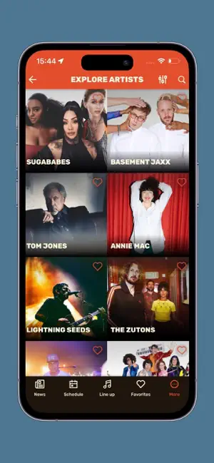 Camp Bestival iPhone screenshot 3