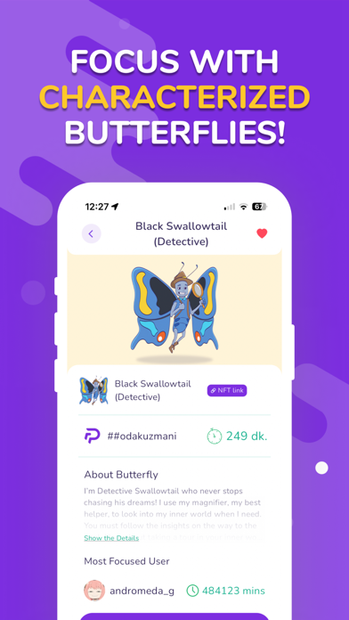 Focused Pupa - Earn PupaCoin Screenshot