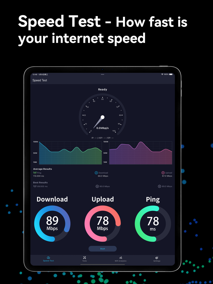 Speed Test and WiFi Analyzer App