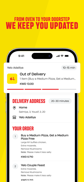 Yelo Pizza Screenshot 7 of 9