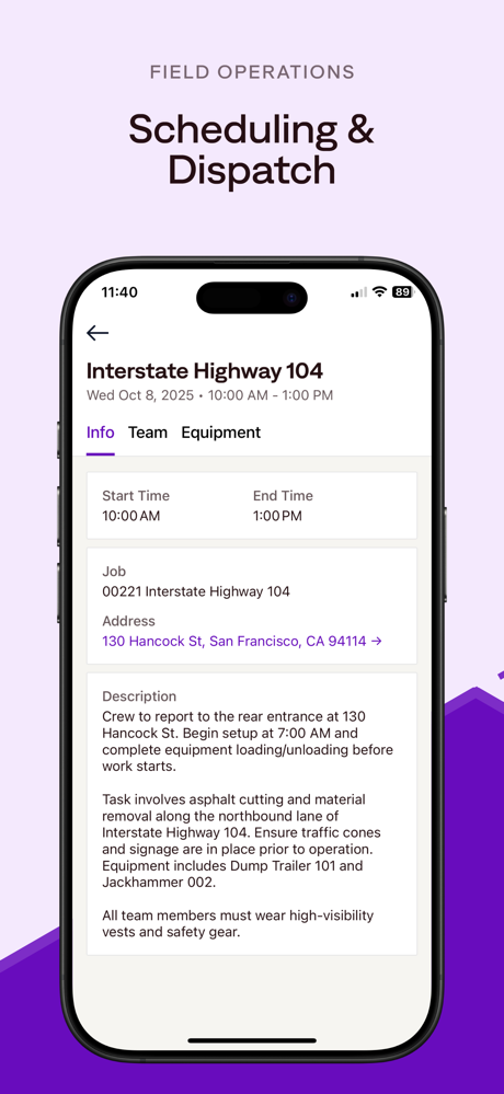 Miter: Construction Time & Pay screenshot 6