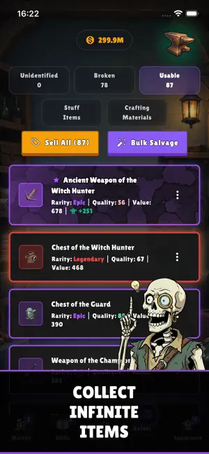 Necro Market: Loot Idle Games screenshot 3