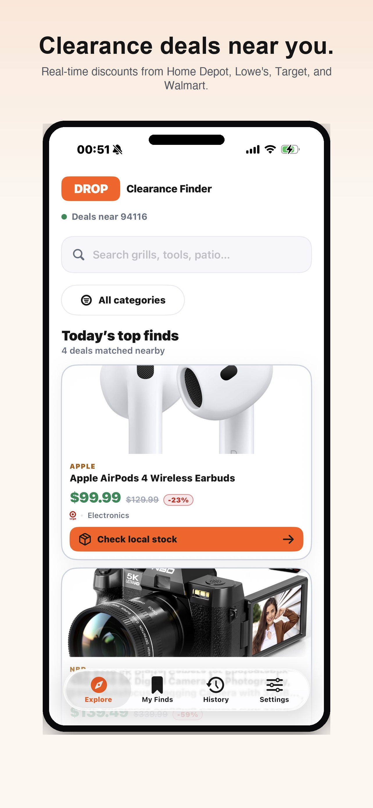 Drop: Clearance Finder screenshot 3