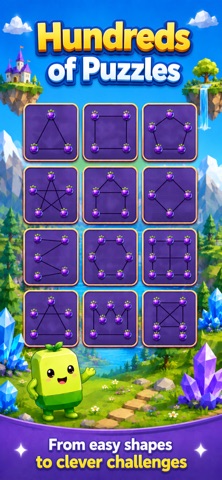 精灵一笔画: 100个用画线解密的物理世界 screenshot
