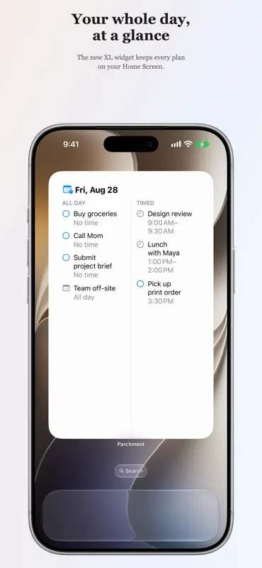 Parchment: Agenda & Daily Note screenshot 7 of 8