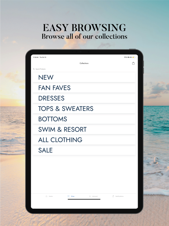 VENUS: Clothing & Swim iPad screenshot 3 - Shopping app