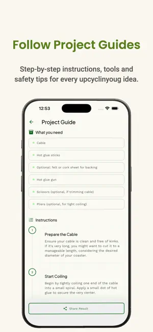 Revolvo - AI Upcycle Guide screenshot 2