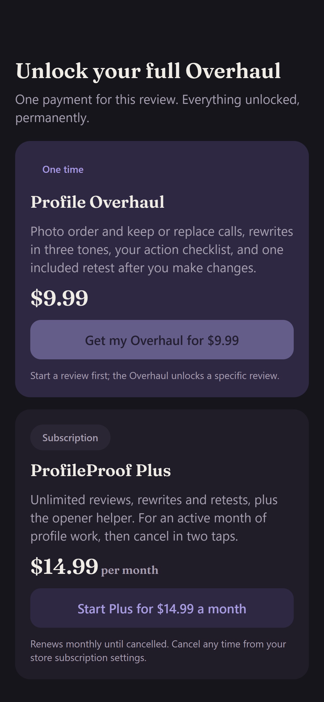 Screenshot 7 of ProfileProof