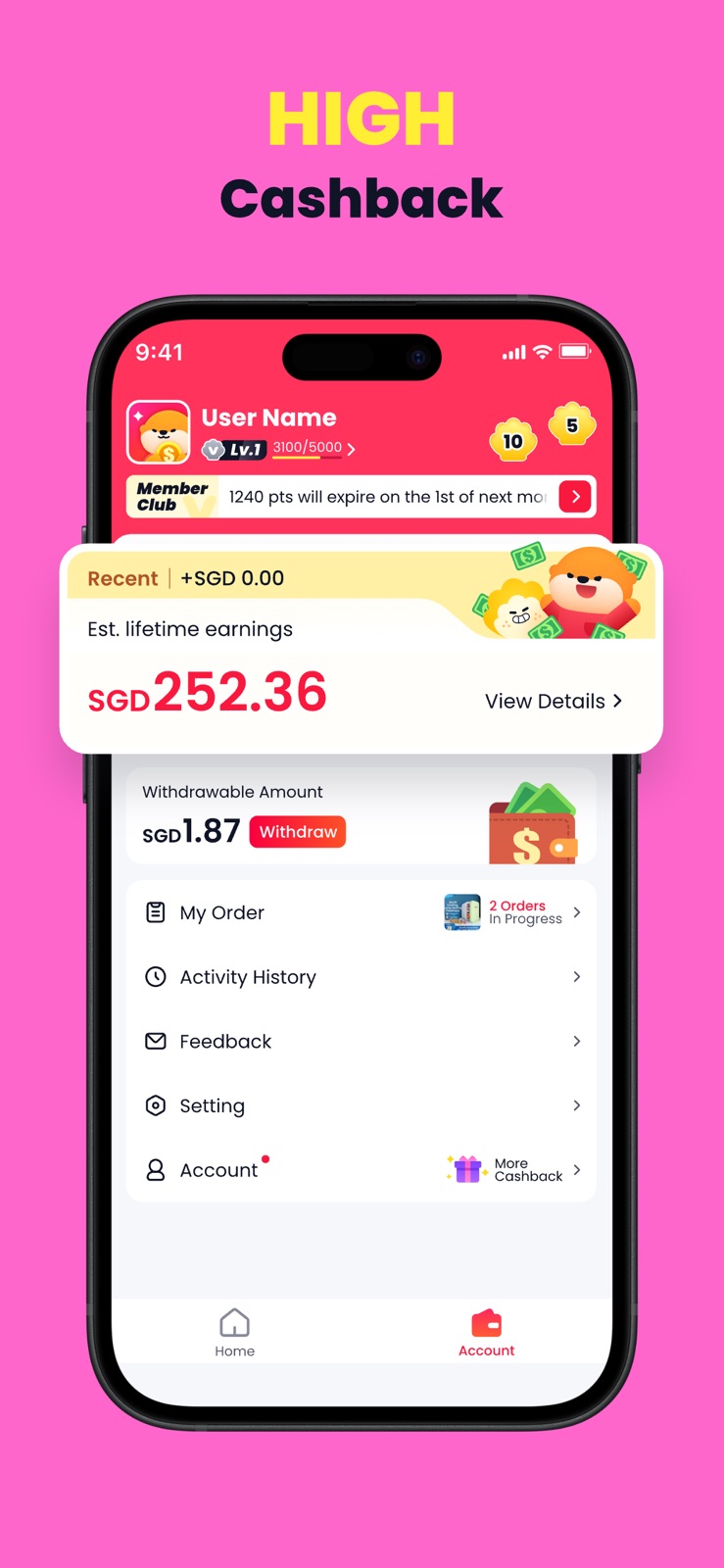 Otta: Shop with Cashback iphone screenshot 3