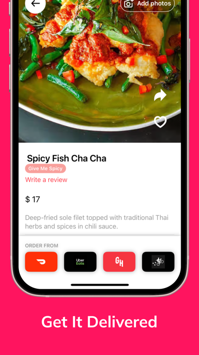 FoodDiscovery App Screenshot