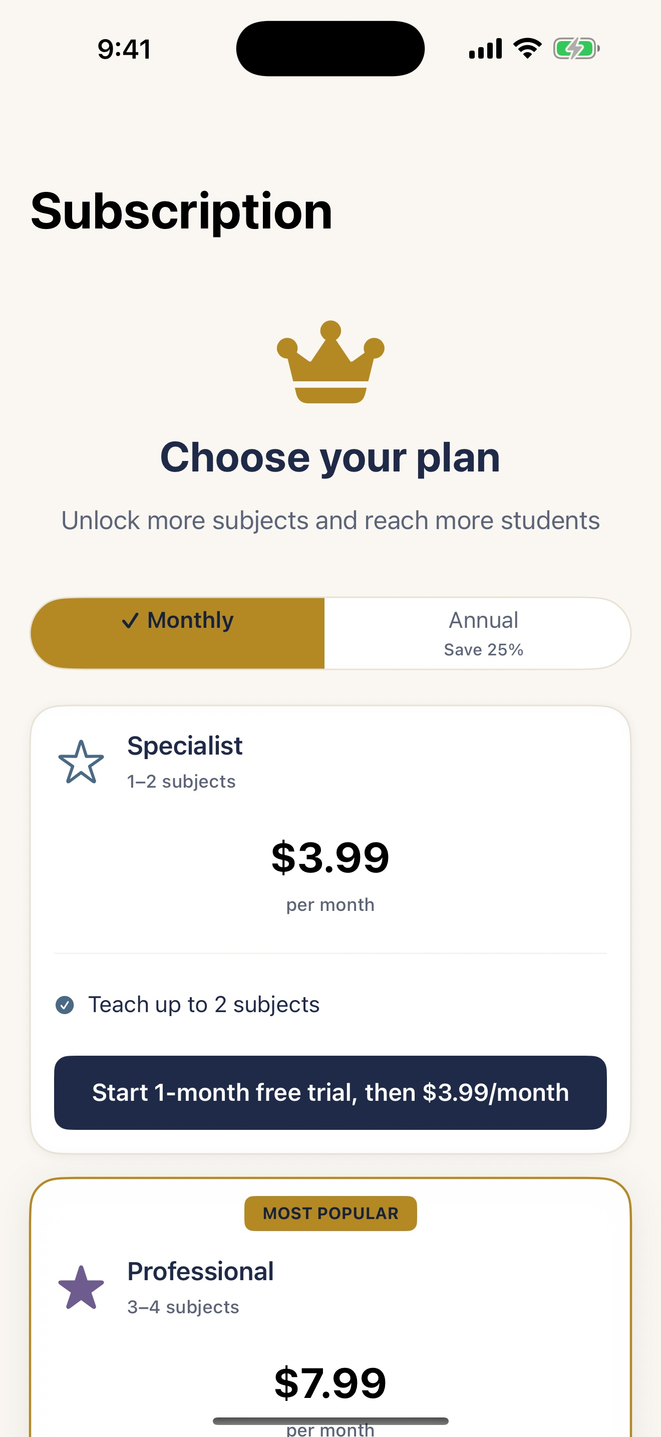 Private Tutor screenshot 5