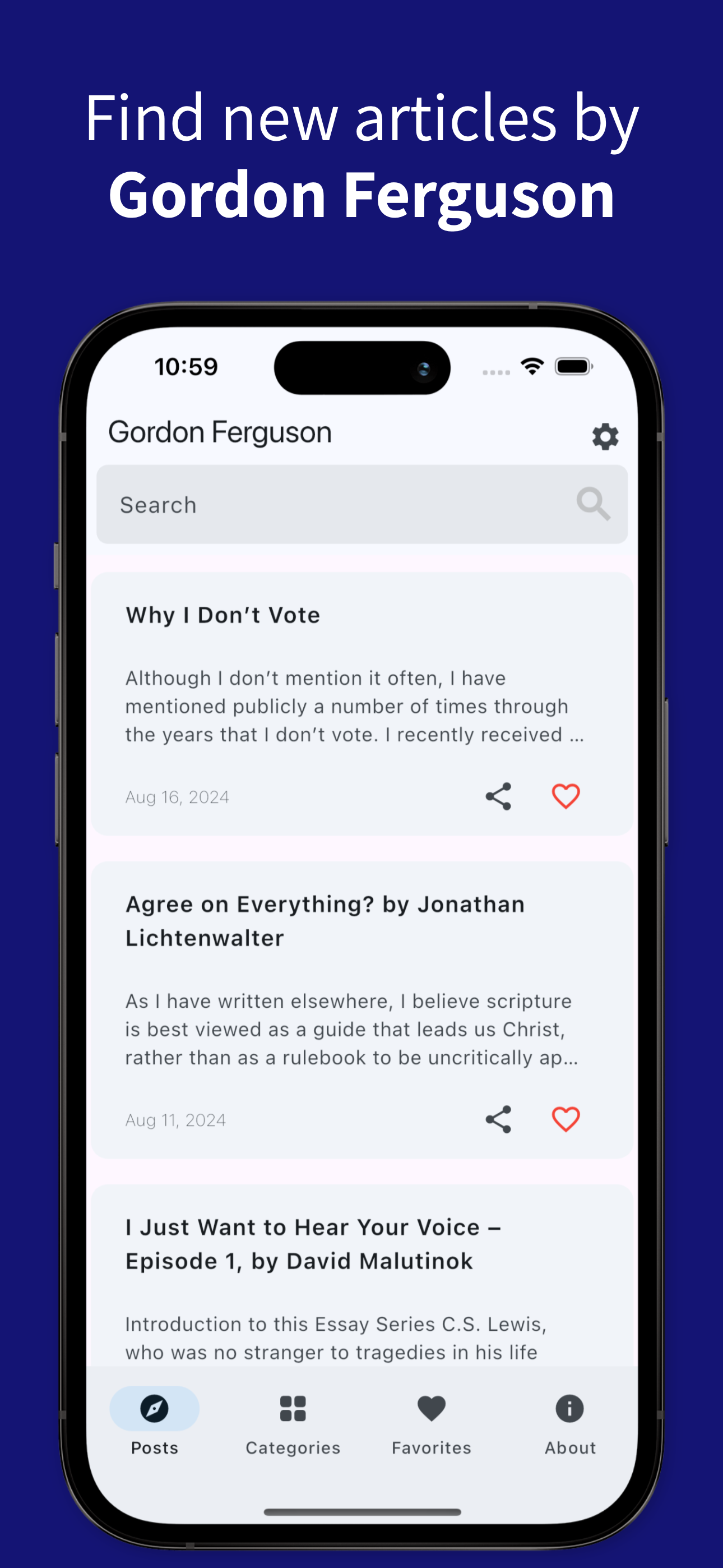 Gordon Ferguson Ministry