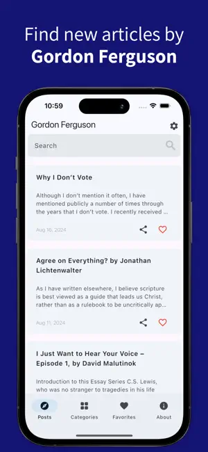 Gordon Ferguson Ministry screenshot 1