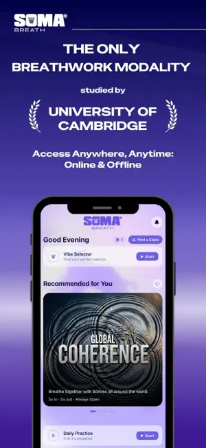 SOMA Breath: Guided Breathwork screenshot 1