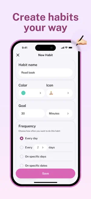 Habit Tracking & Goals screenshot 3