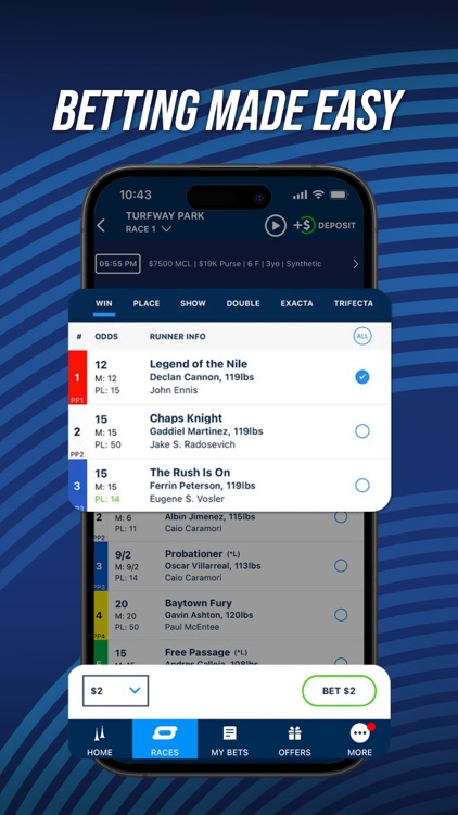 TwinSpires Horse Race Betting