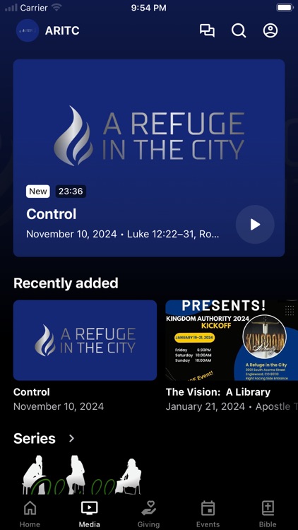 A Refuge in the City