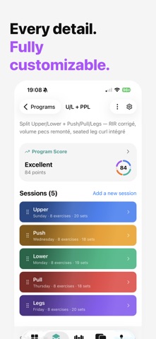 Setio: Workout & Gym Tracker Screenshot 4 of 9