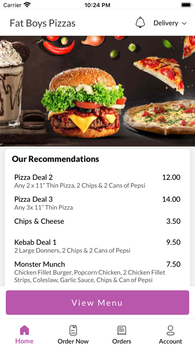 Fat Boys Pizzas Screenshot