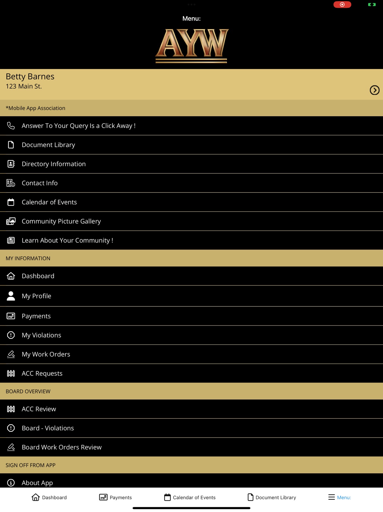 Screenshot 11 of AYW Management Company